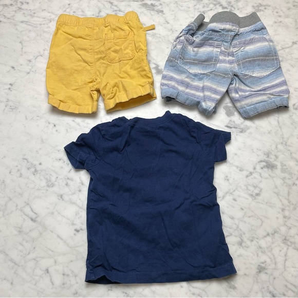 Carter's Old Navy Cherokee Dinosaur T-Shirt Shorts Bundle - Picture 8 of 11